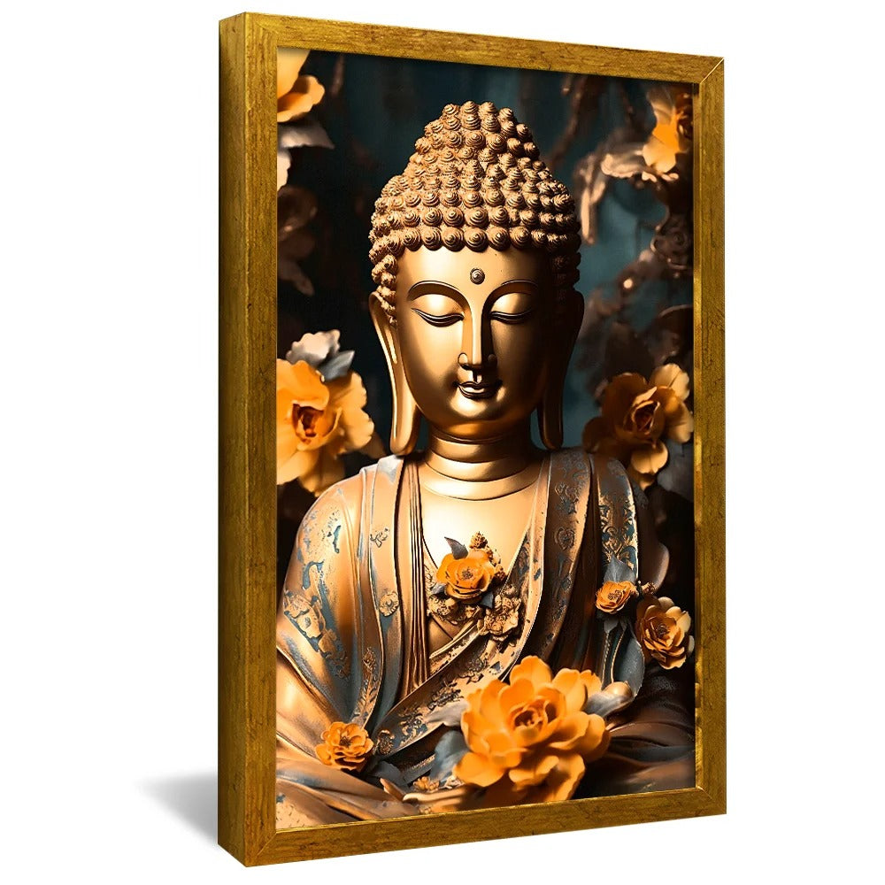 Golden Buddha Canvas V811