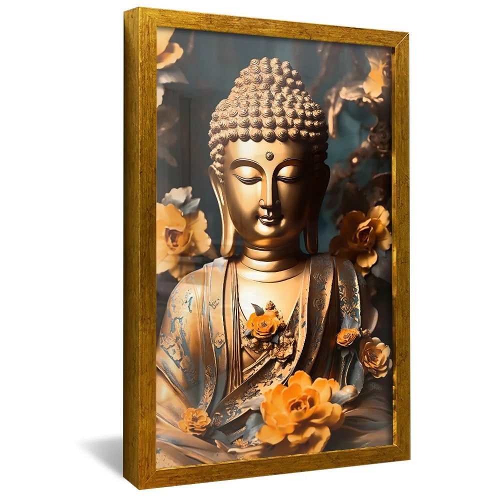 Golden Buddha Canvas V811