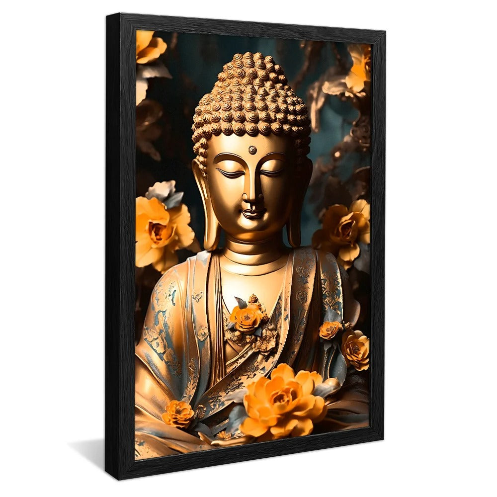 Golden Buddha Canvas V811