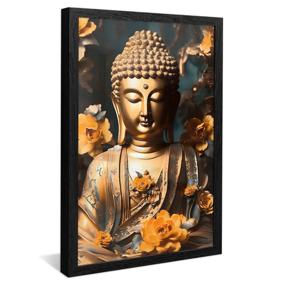 Golden Buddha Canvas V811