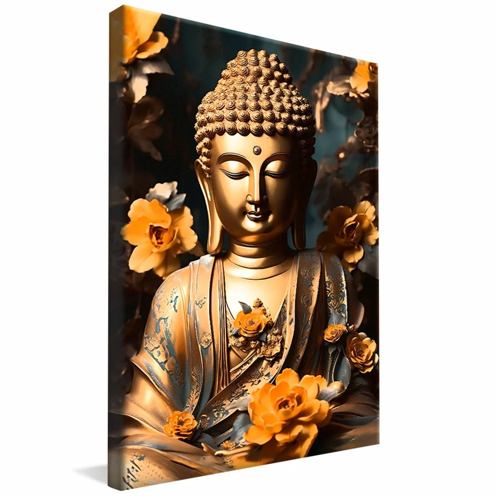 Golden Buddha Canvas V811