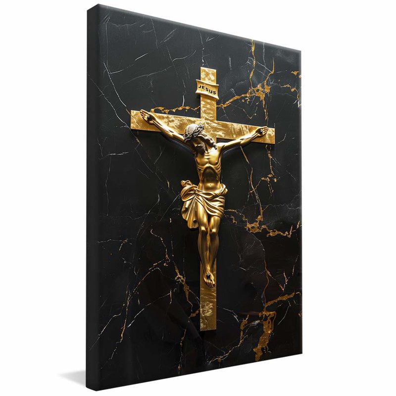 Golden Cross V1795 Canvas