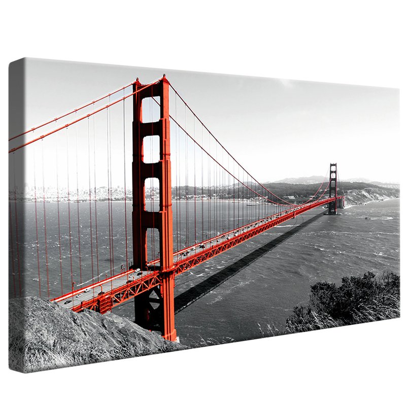 Golden Gate Bridge V1471 Canvas