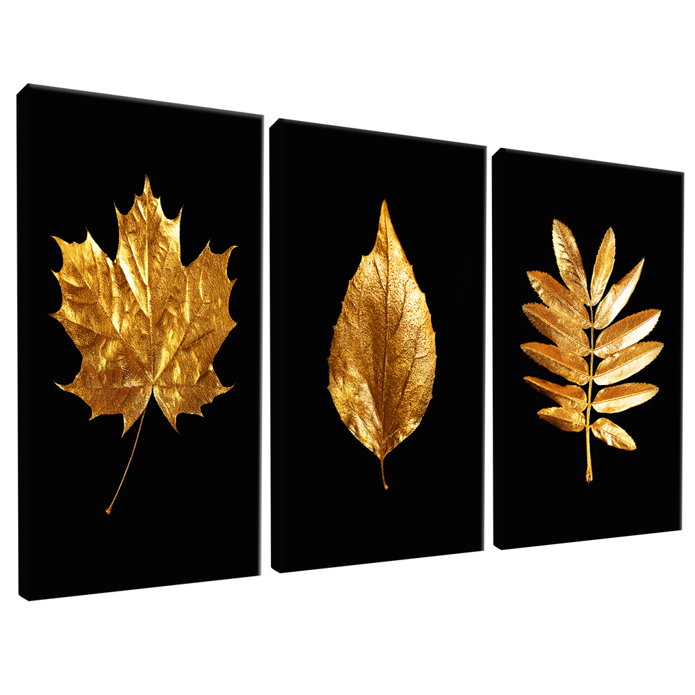 Golden Leaves V1466 Canvas