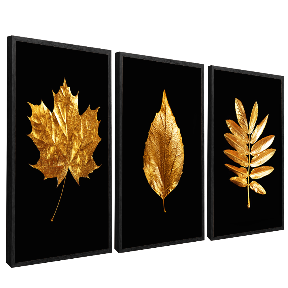 Golden Leaves V1466 Canvas