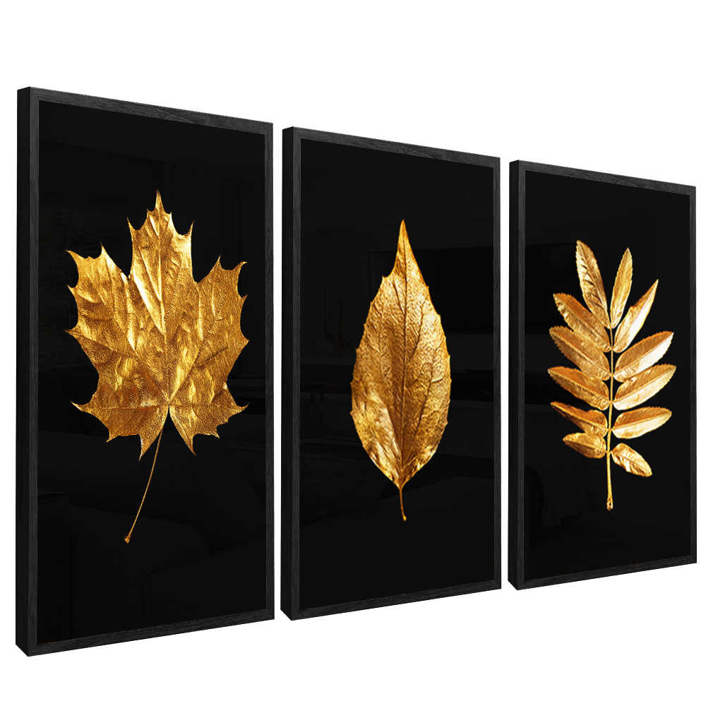 Golden Leaves V1466 Canvas