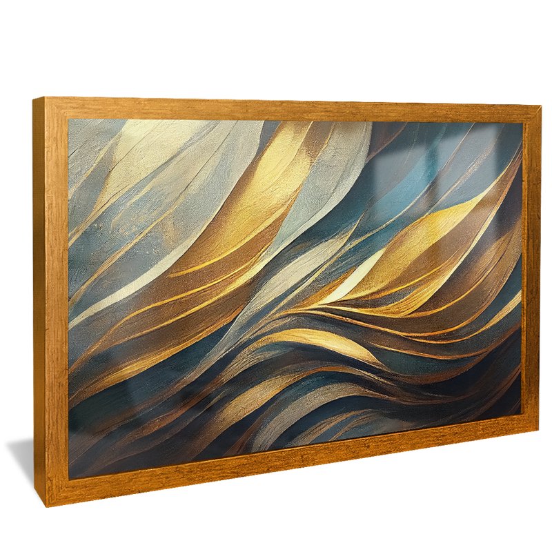 Golden Leaves V964 Canvas