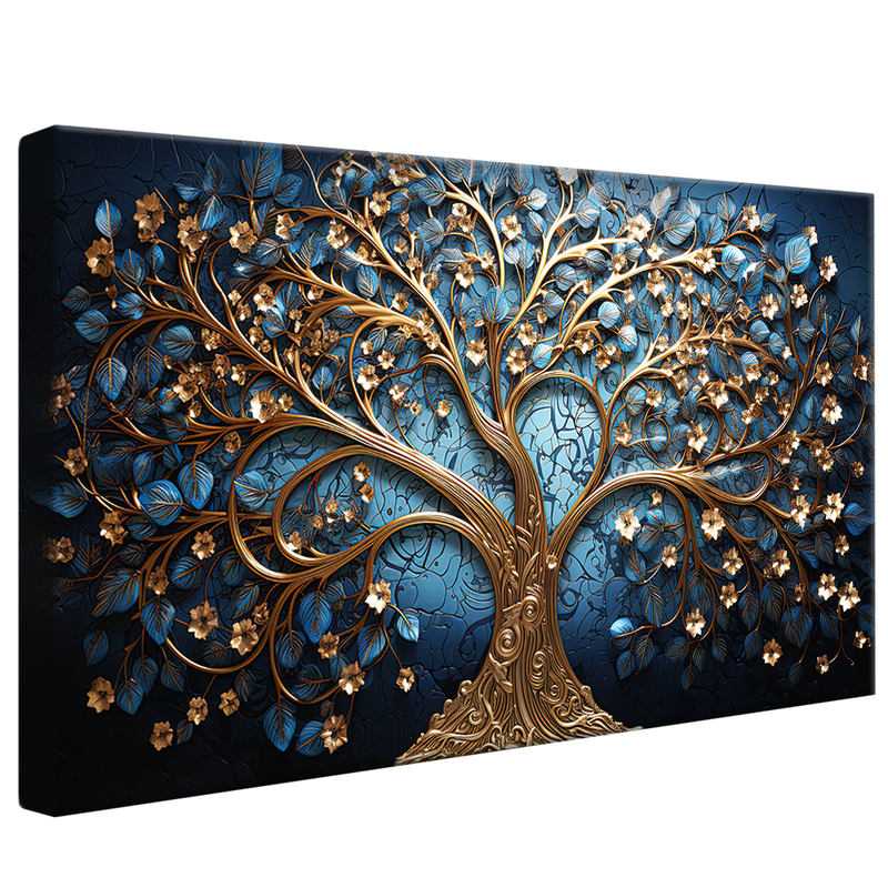 Golden Mystical Tree V1449 Canvas