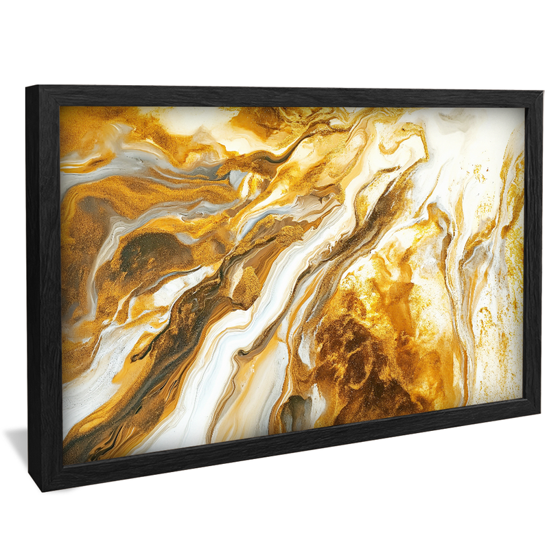 Golden Paint Bath V1362 Canvas