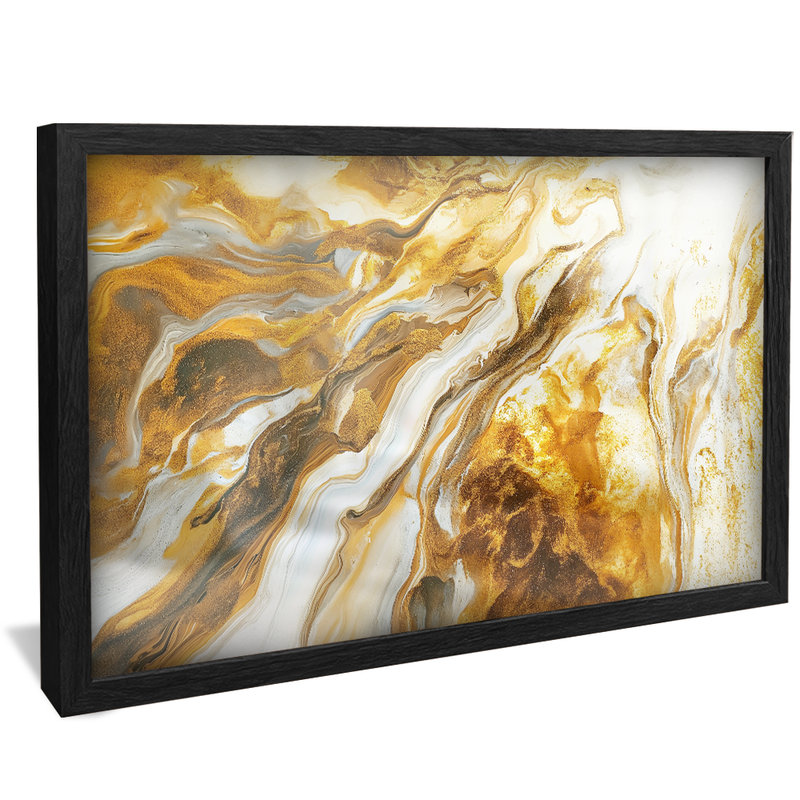 Golden Paint Bath V1362 Canvas