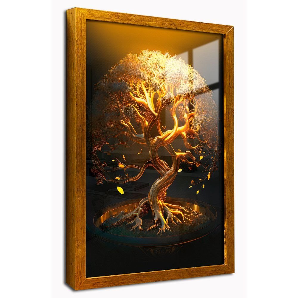 Golden Tree of life Canvas