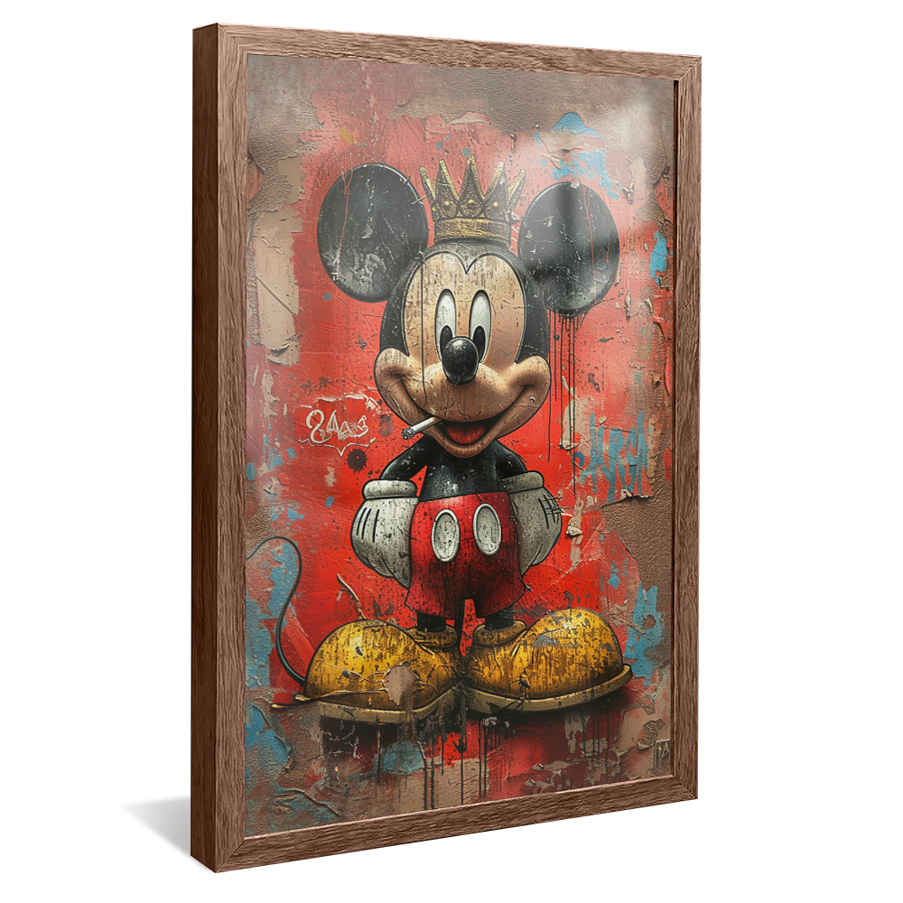 Graffiti Mickey V1233 Canvas