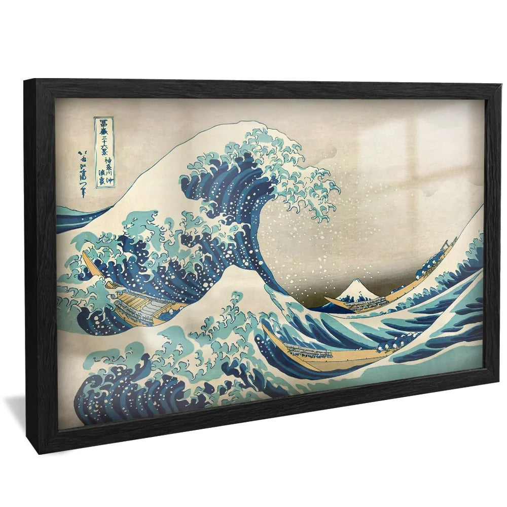 Great Wave off Kanagawa by Hokusai Decorative Canvas