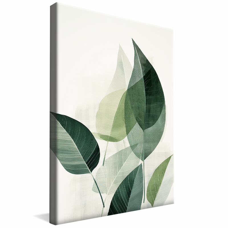 Green Leaves V1335 Canvas