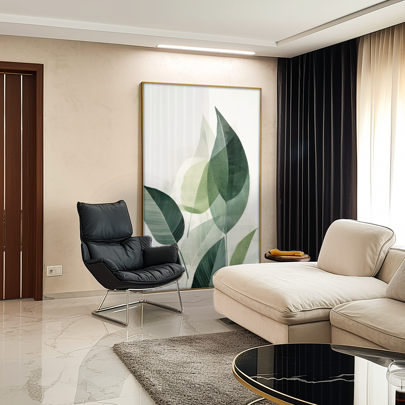 Green Leaves V1335 Canvas