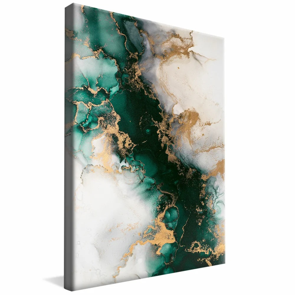 Green Marble v1272 Canvas
