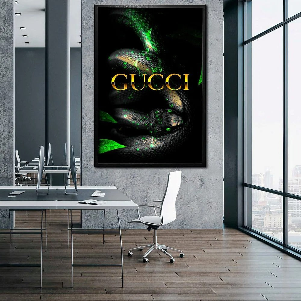 Gucci Snake Canvas