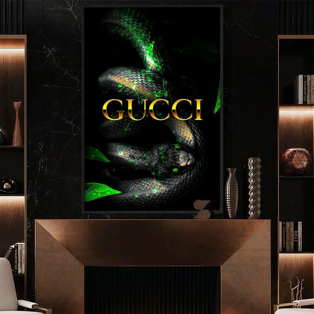 Gucci Snake Canvas