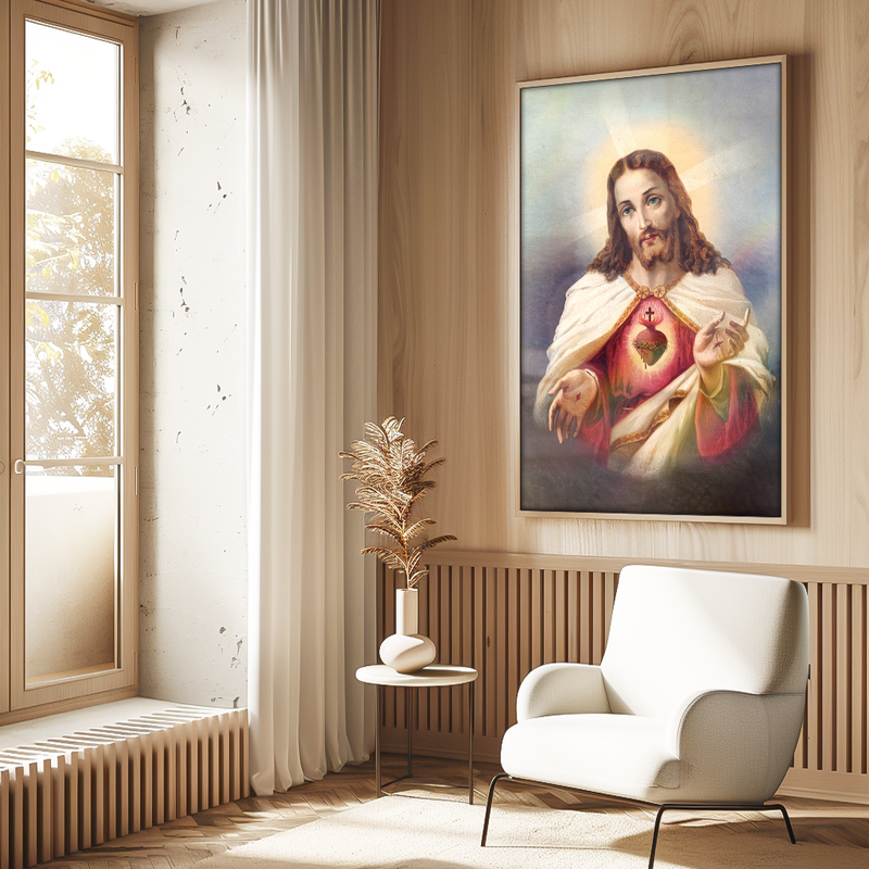 Heart of Jesus V1479 Canvas