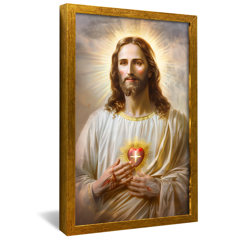 Heart of Jesus V1562 Canvas