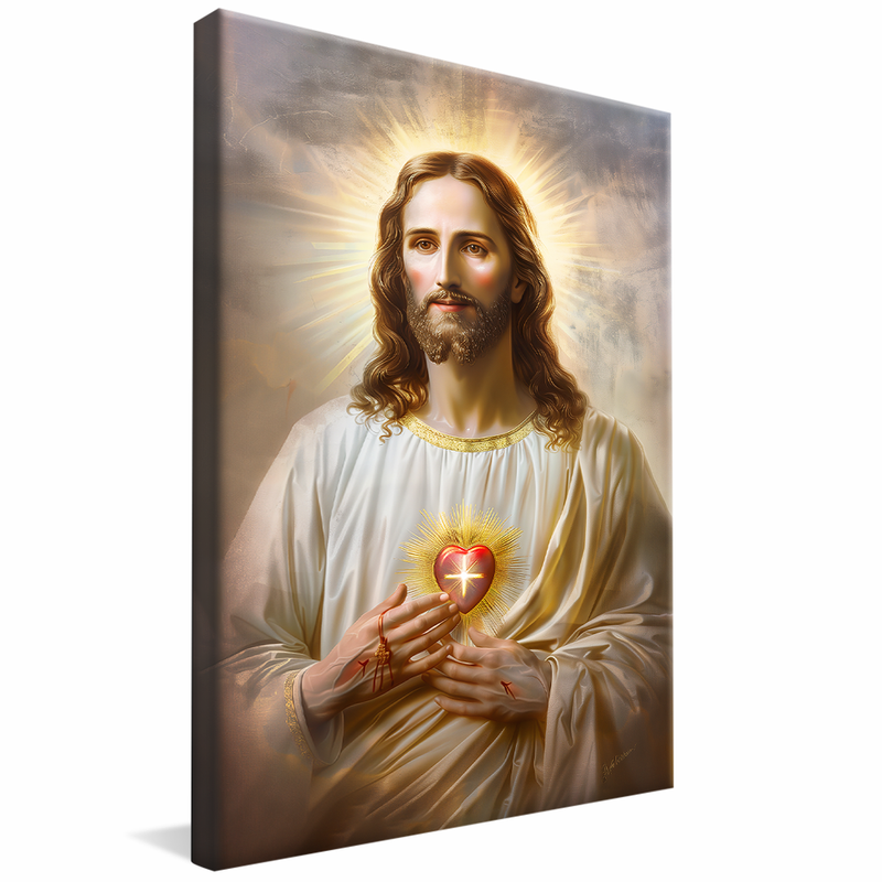 Heart of Jesus V1562 Canvas