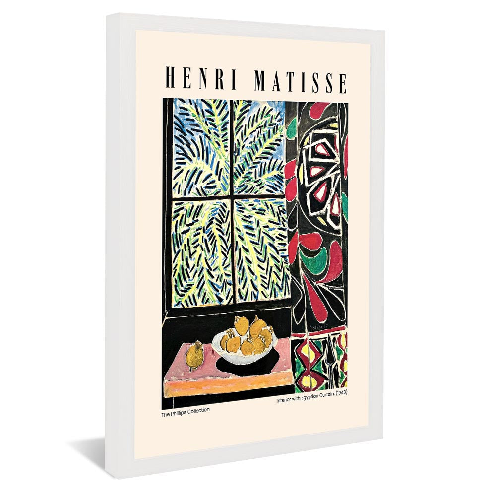 Henri Matisse The Egyptian Curtain 1948 V2366 Canvas