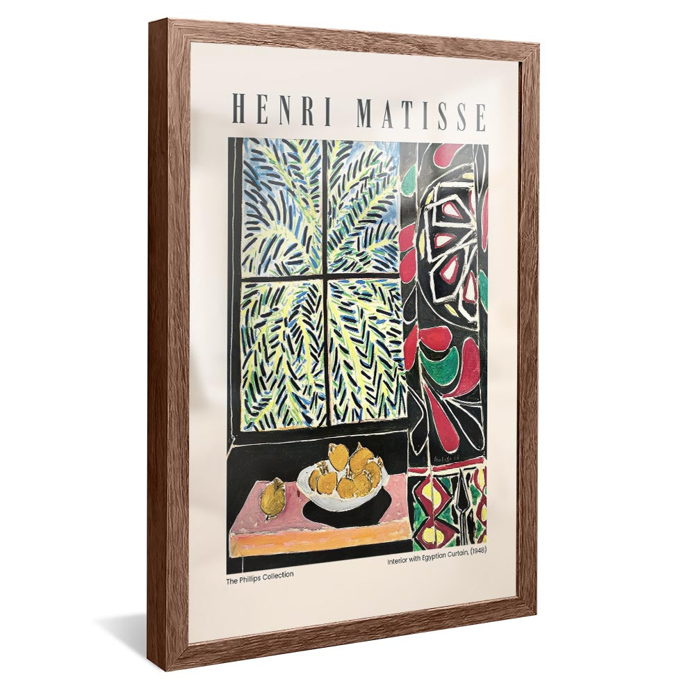 Henri Matisse The Egyptian Curtain 1948 V2366 Canvas