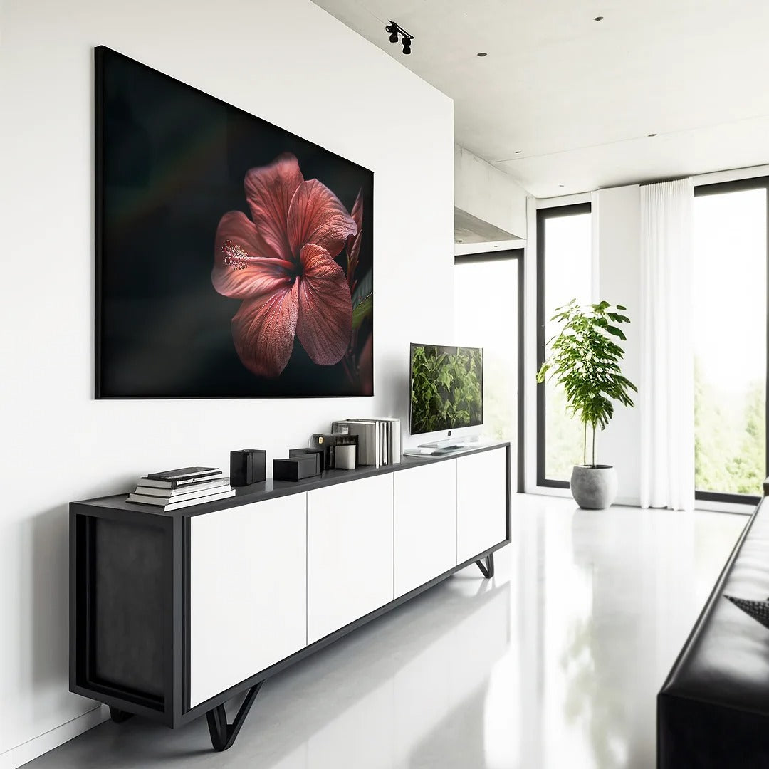 Hibiscus Flower Canvas v1408