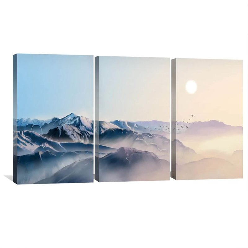 Horizon of Mountain 3 Kit Canvas