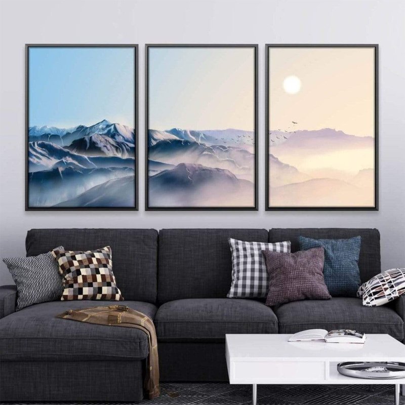 Horizon of Mountain 3 Kit Canvas