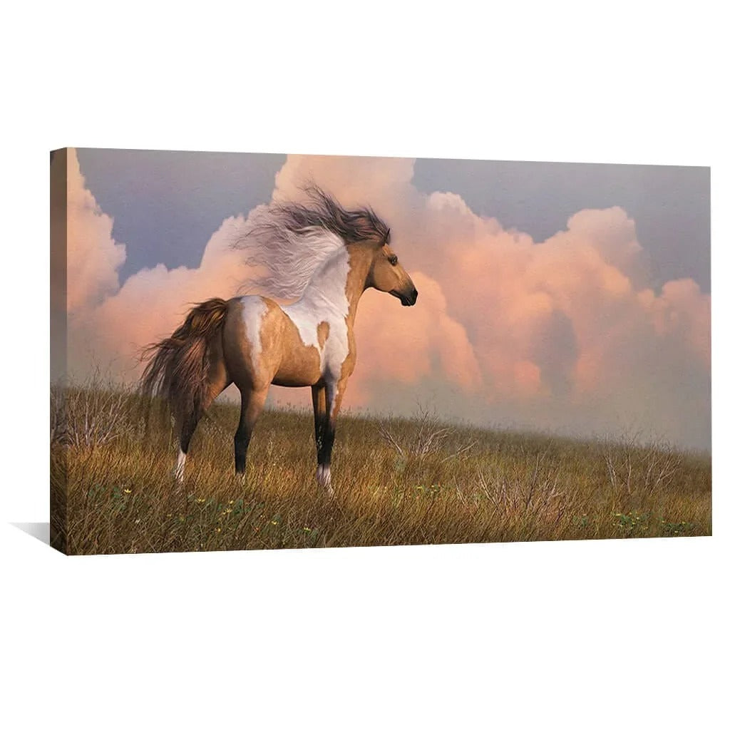 Horse Landscape Canvas