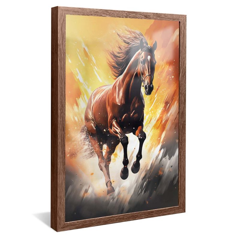 Horse in Portrait V1788 Canvas