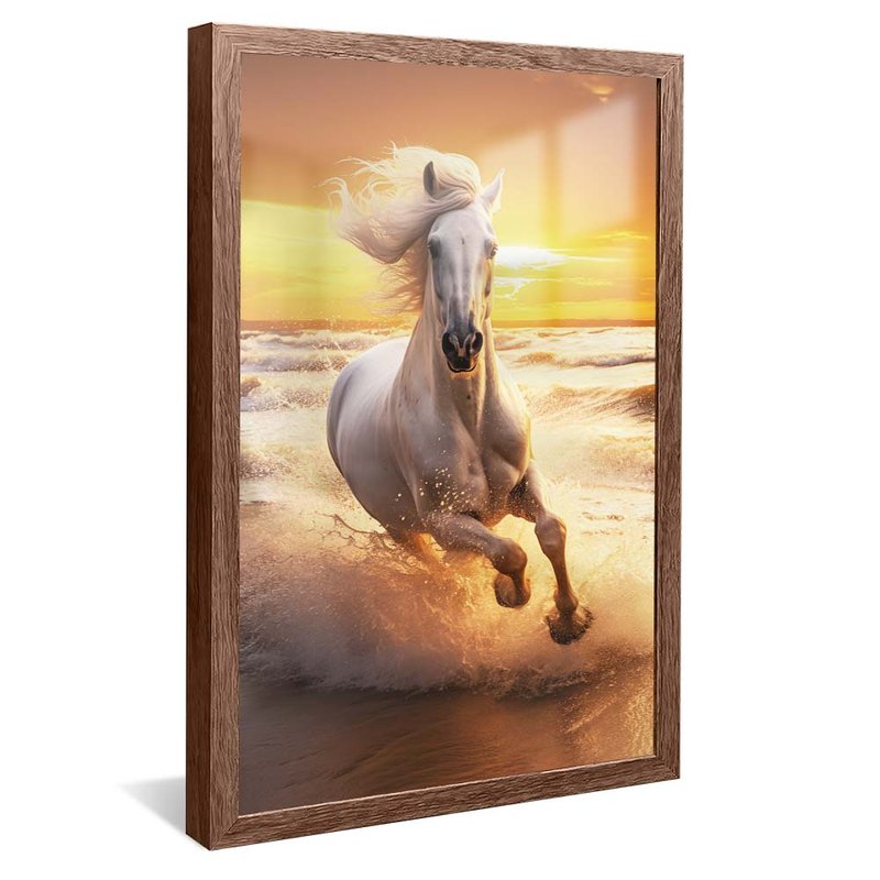 Horse on the Beach V1786 Canvas