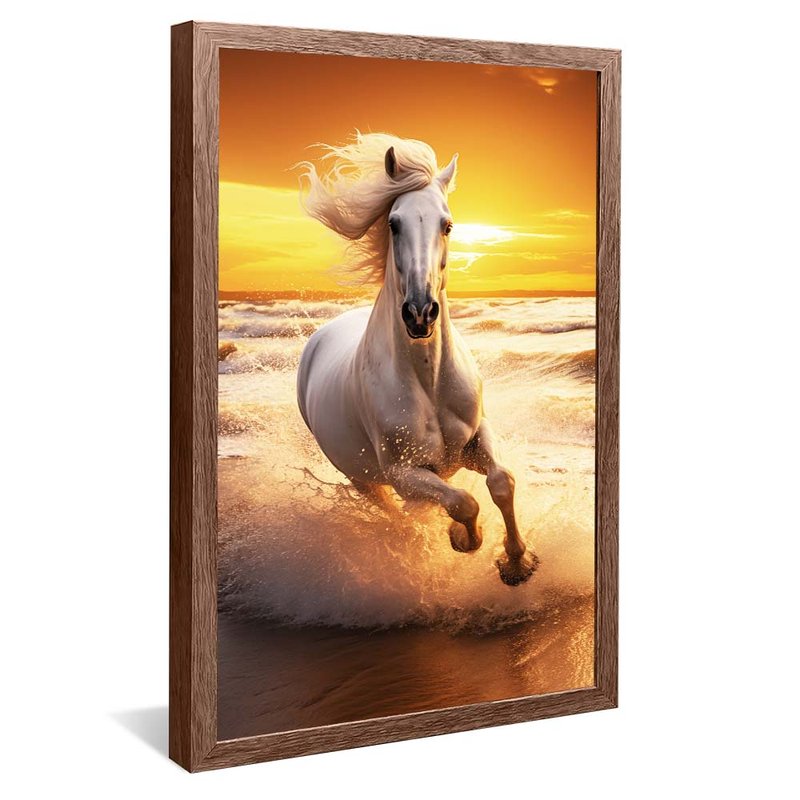 Horse on the Beach V1786 Canvas