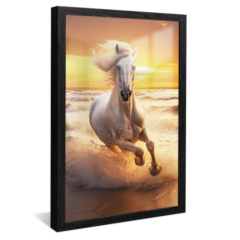 Horse on the Beach V1786 Canvas
