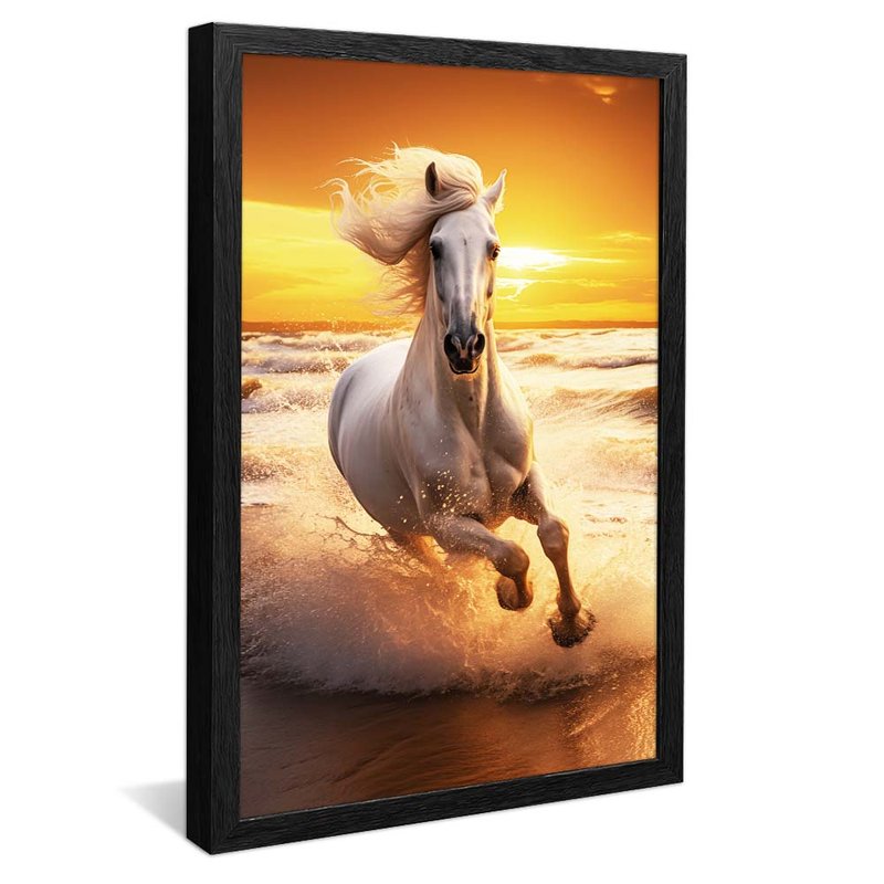 Horse on the Beach V1786 Canvas