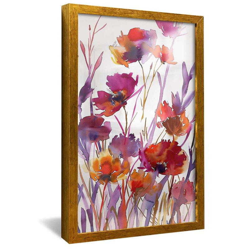 Hot Florals V1906 Canvas