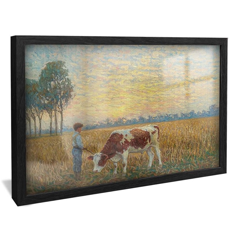 In Boy Oil and Pasture V2032 Canvas