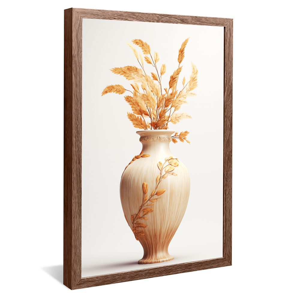 Interior Decoration Flower Pot Canvas