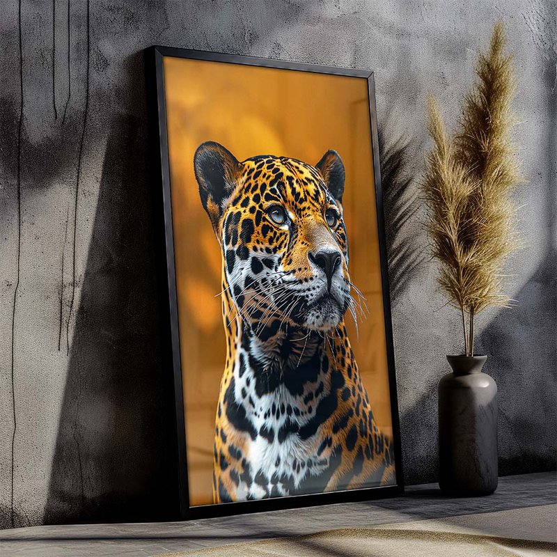 Jaguar Painted V1882 Canvas