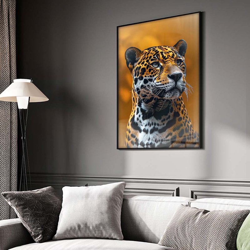 Jaguar Painted V1882 Canvas