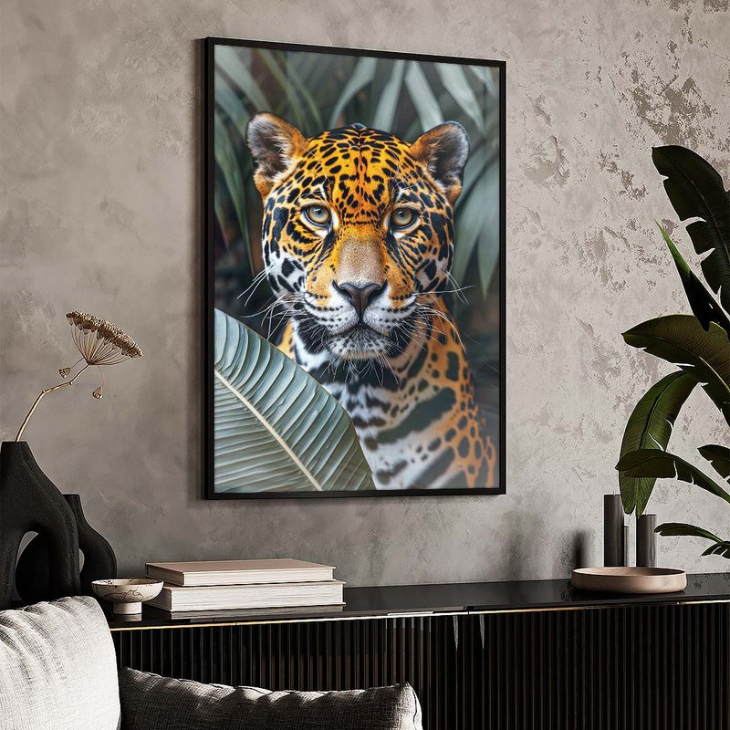 Jaguar Portrait V1883 Canvas