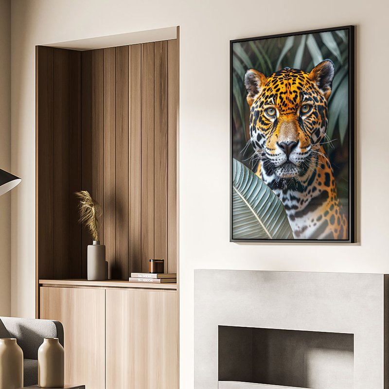 Jaguar Portrait V1883 Canvas