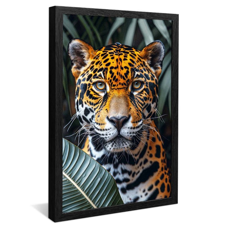 Jaguar Portrait V1883 Canvas