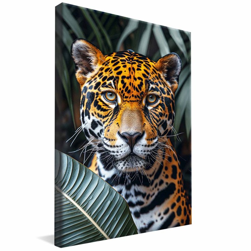 Jaguar Portrait V1883 Canvas