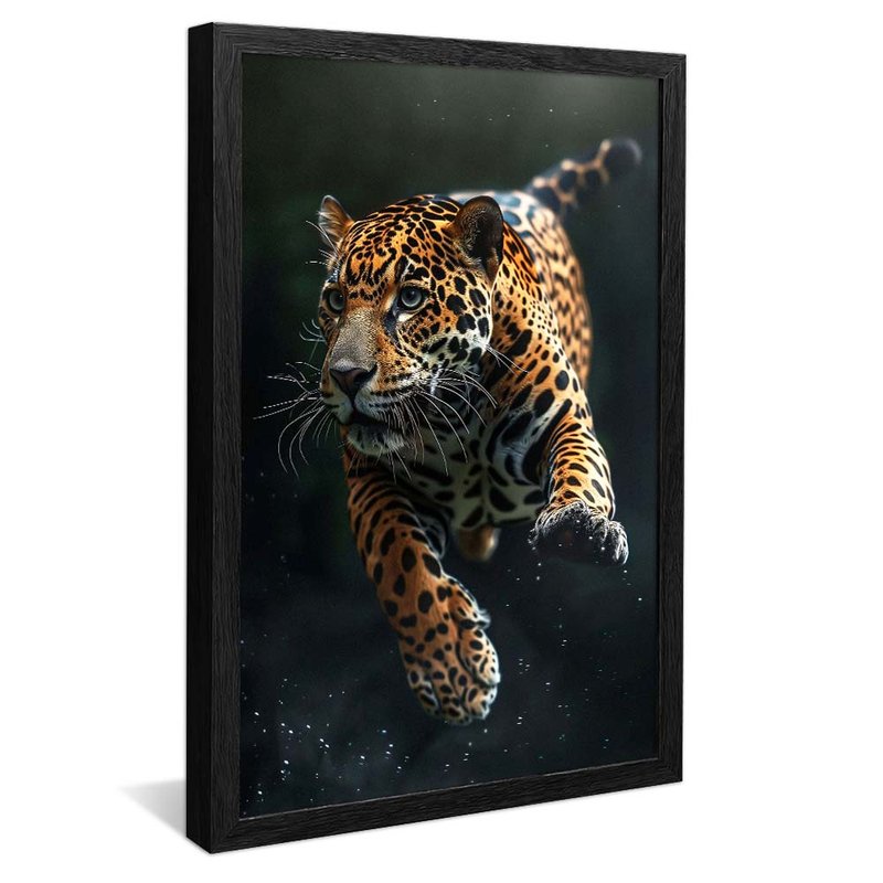 Jaguar in Attack V2013 Canvas