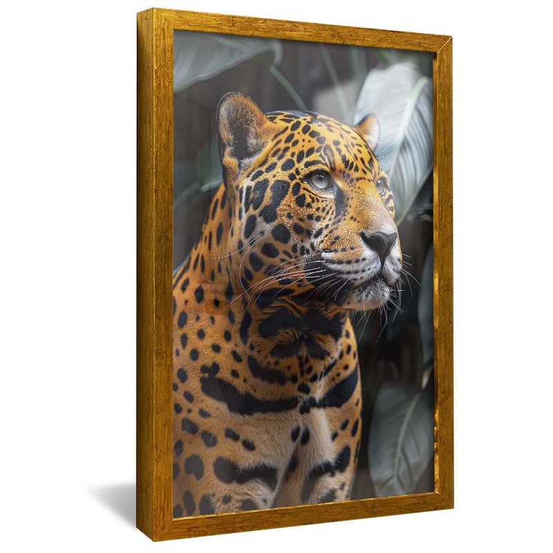 Jaguar in Forest V1884 Canvas
