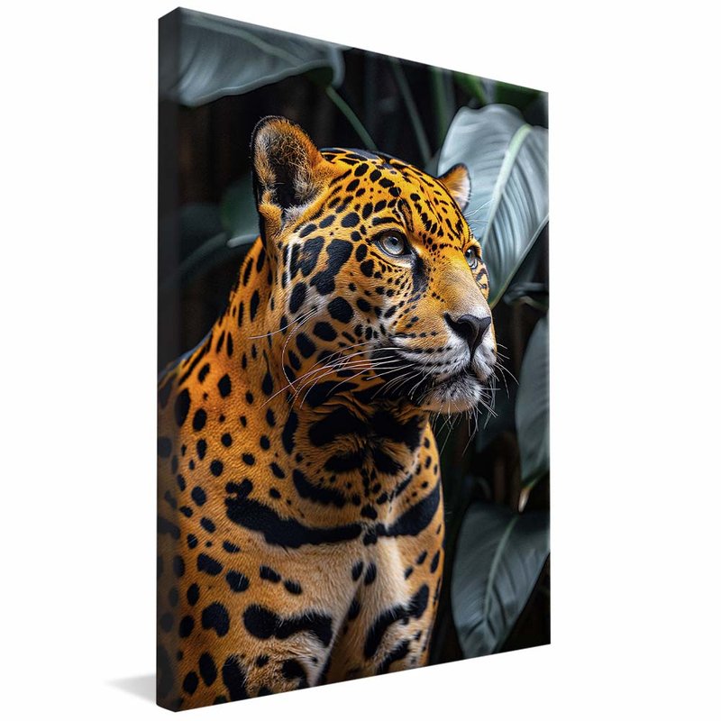Jaguar in Forest V1884 Canvas