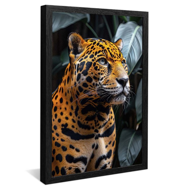 Jaguar in Forest V1884 Canvas