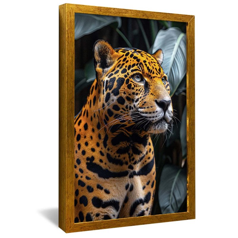 Jaguar in Forest V1884 Canvas